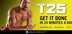 Focus T25 workout videos kit Focus T25 workout videos kit